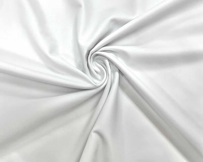 Spandex Fabric Photo in White