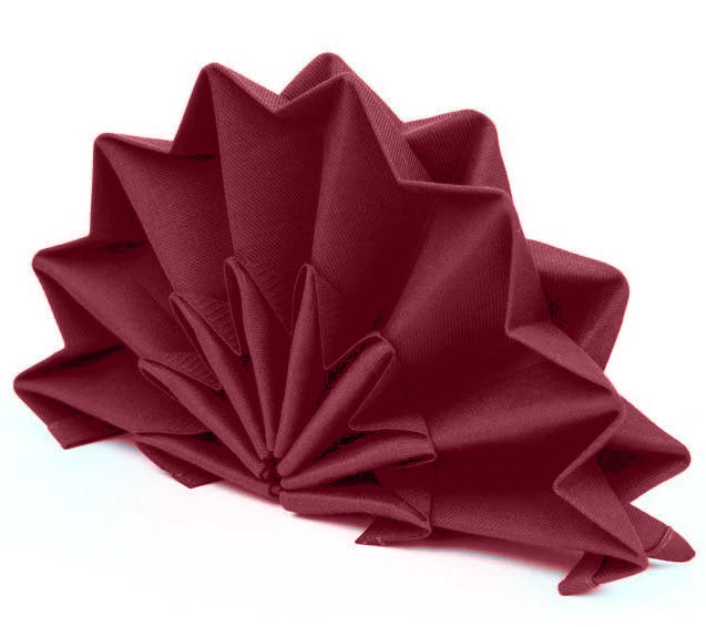 Industrial Burgundy napkin #colour_burgundy