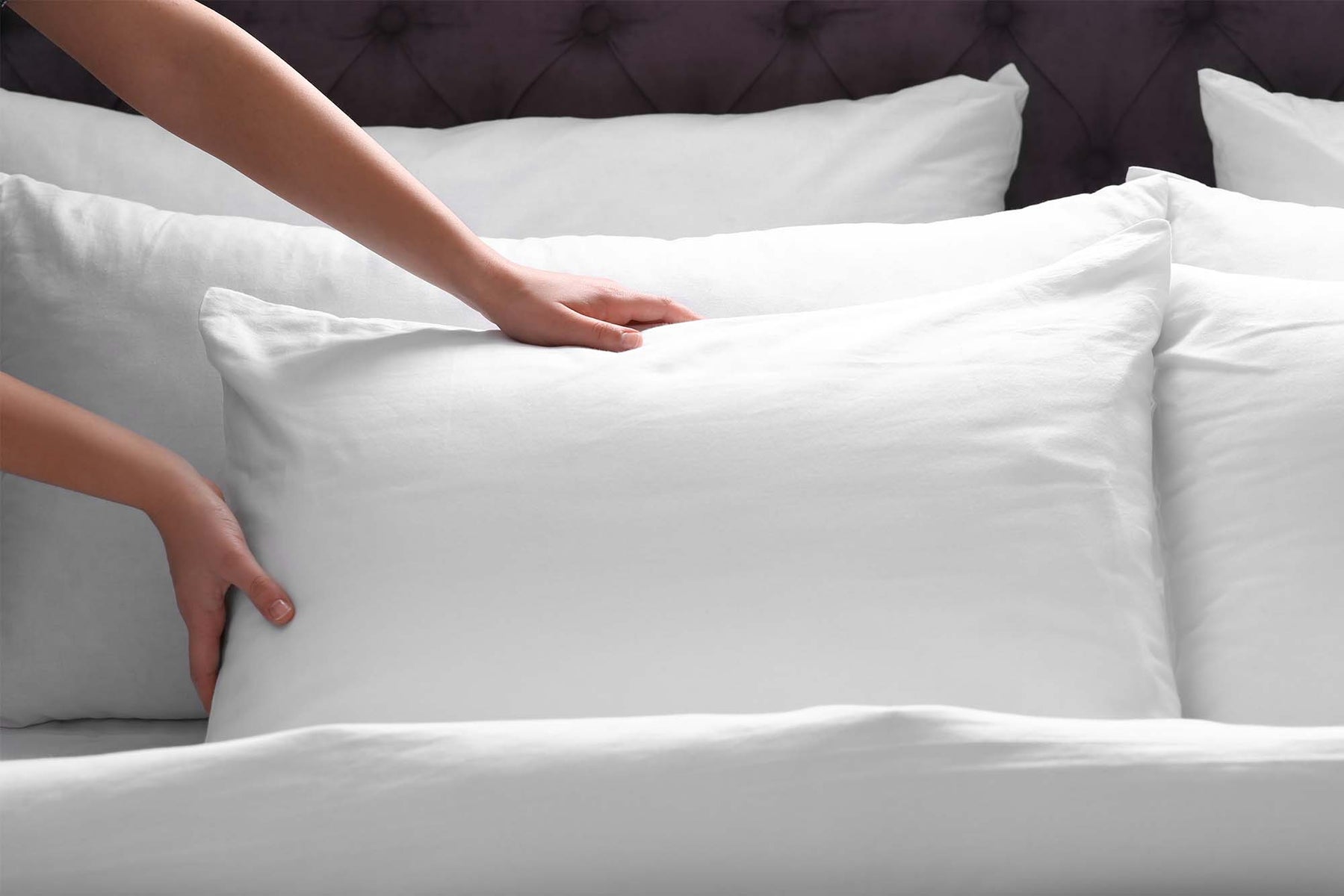 White Hotel Pillow