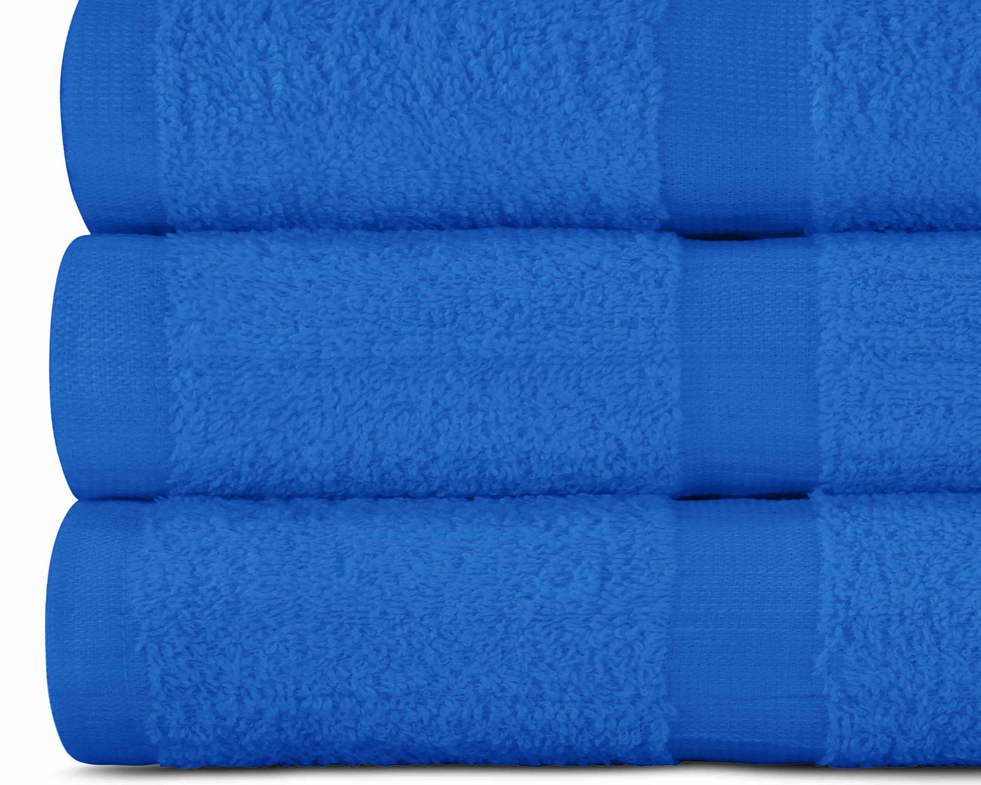 Zoomed Photo of Elegance Class Hand Towel [Mid Blue] #colour_mid-blue
