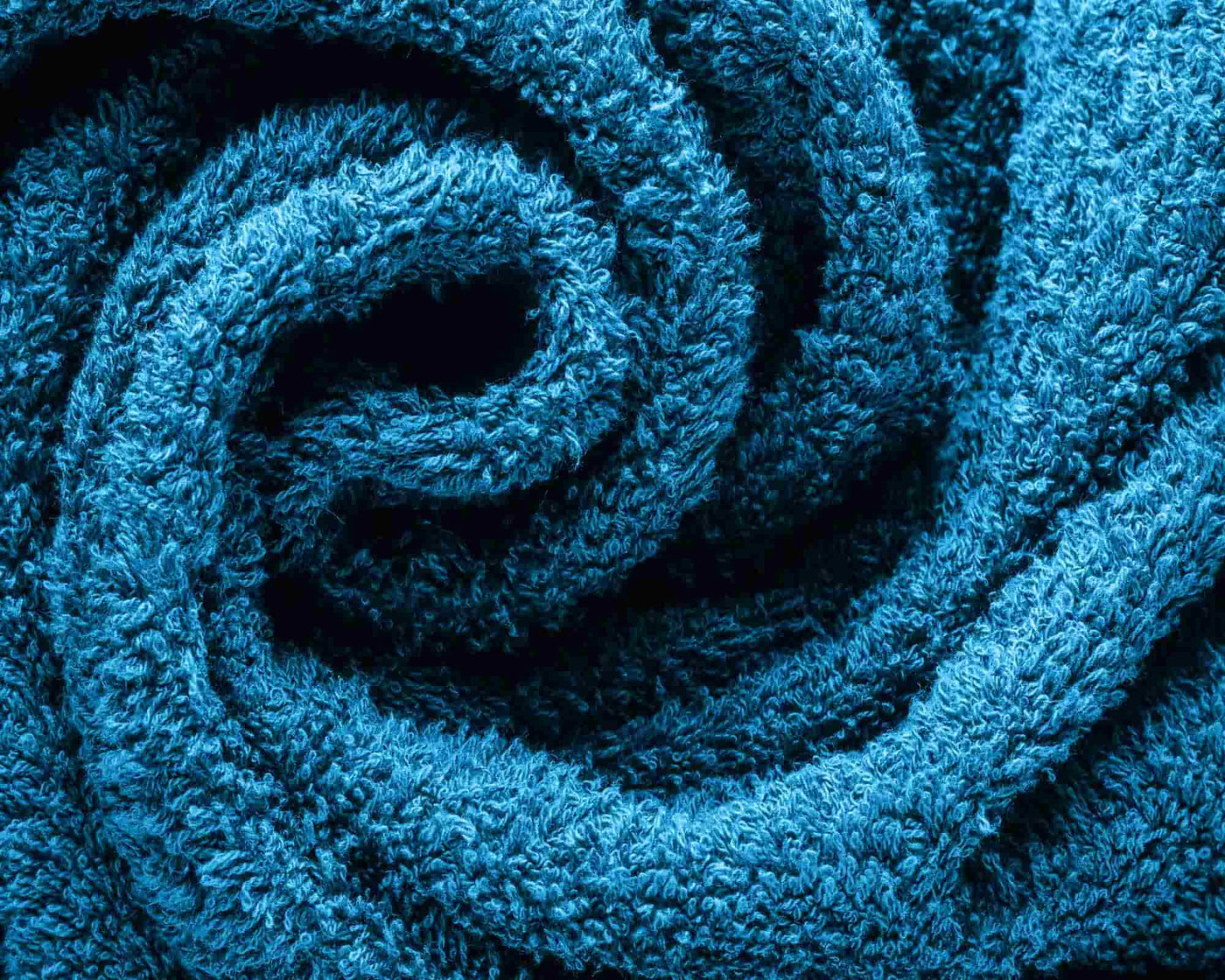Terry Fabric Photo - Blue
