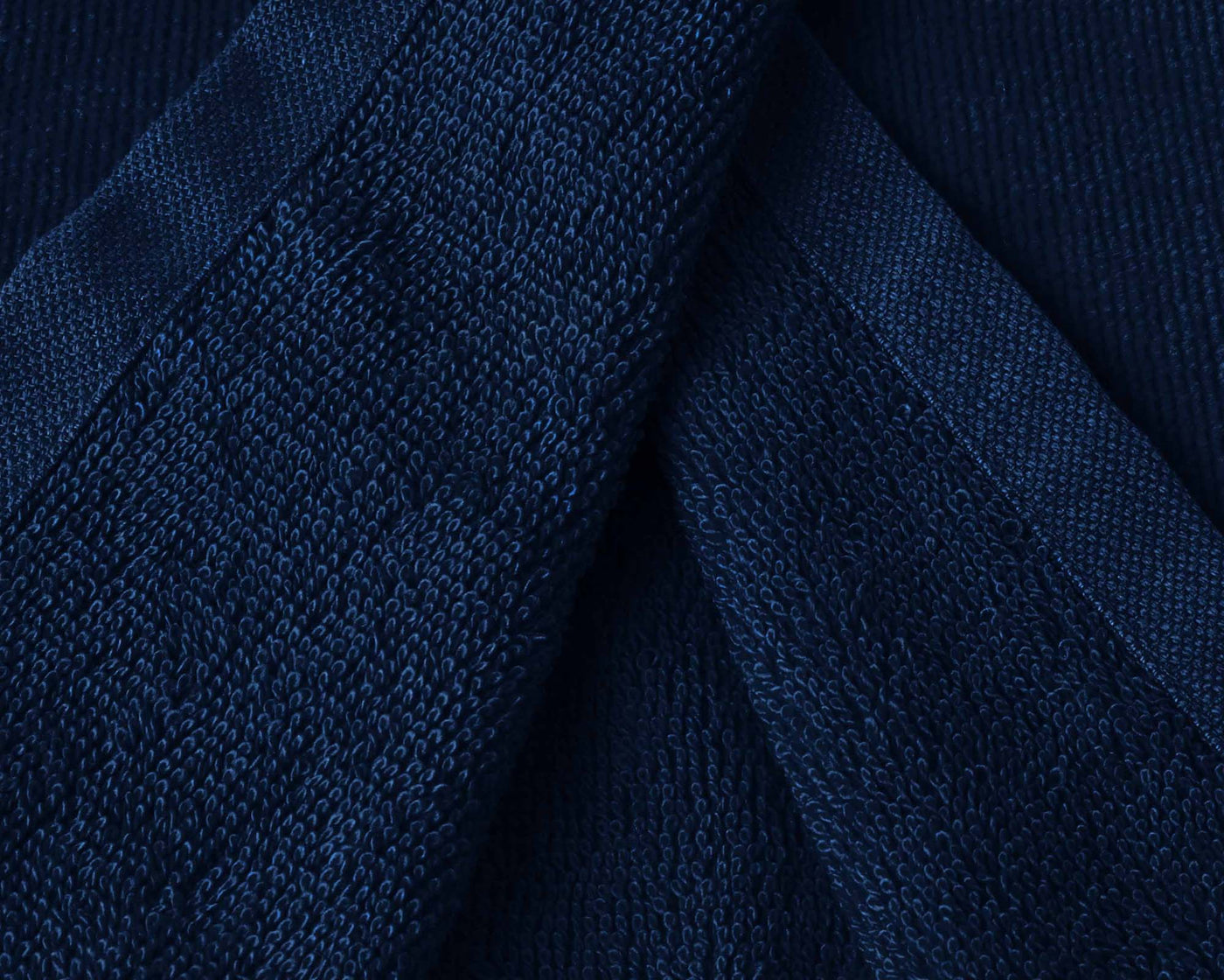 Zoomed Photo of Elegance Class Hand Towel [Navy Blue] #colour_navy-blue