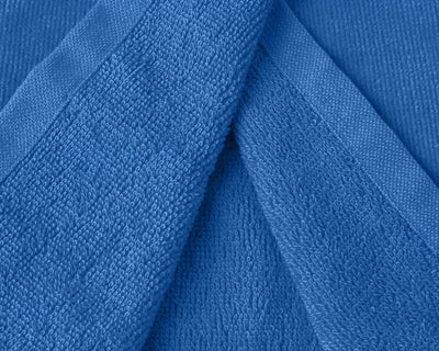 zoom image of golf towel in mid blue #color_mid-blue