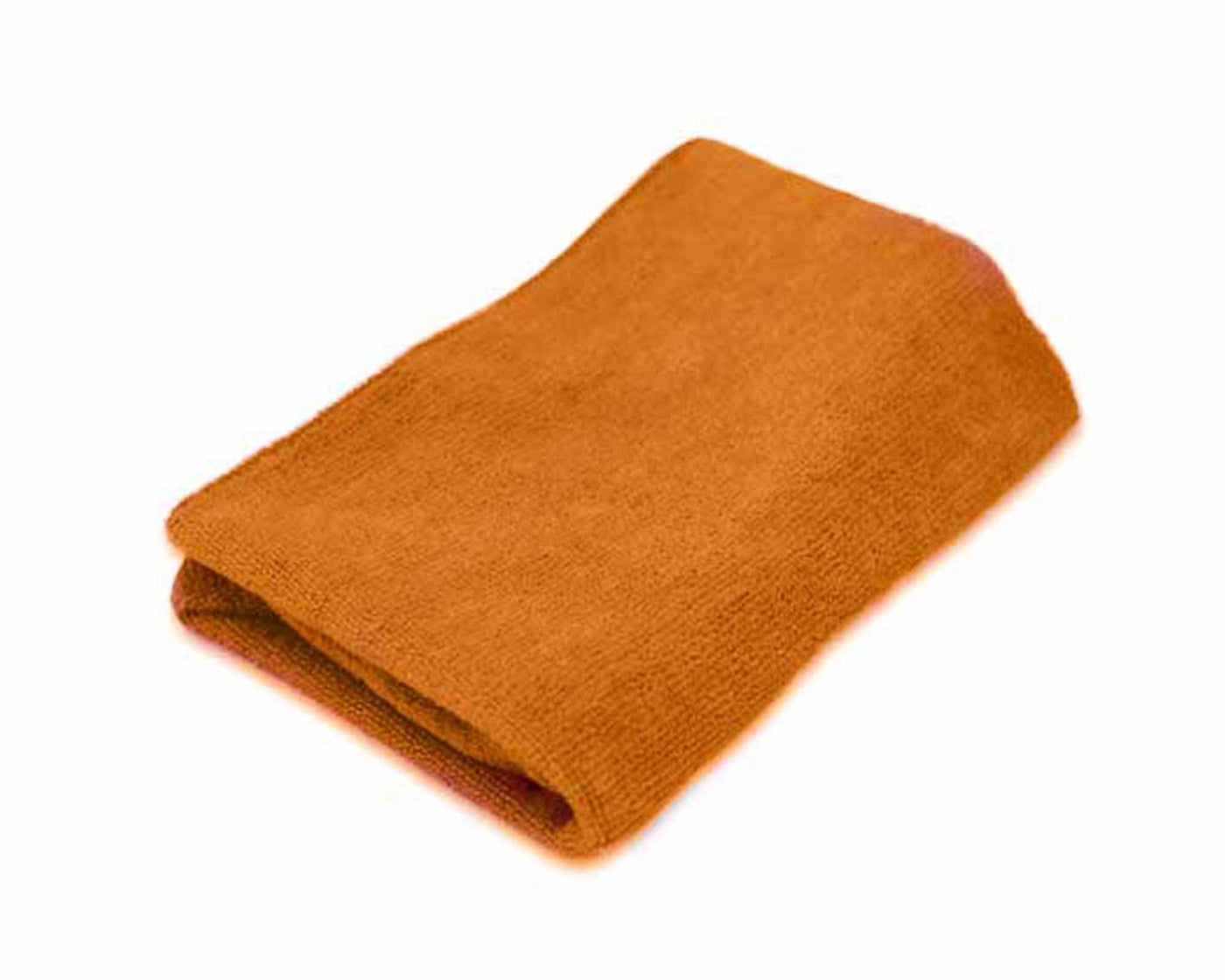 orange colour premium grade microfiber towel