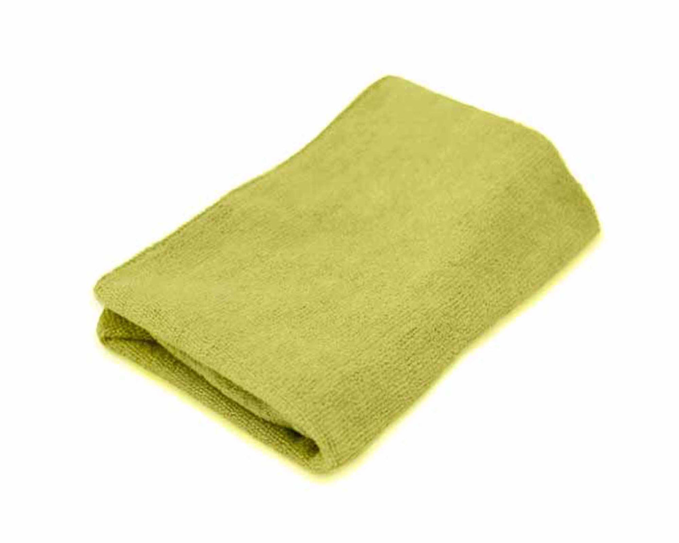 yellow colour premium grade microfiber towel