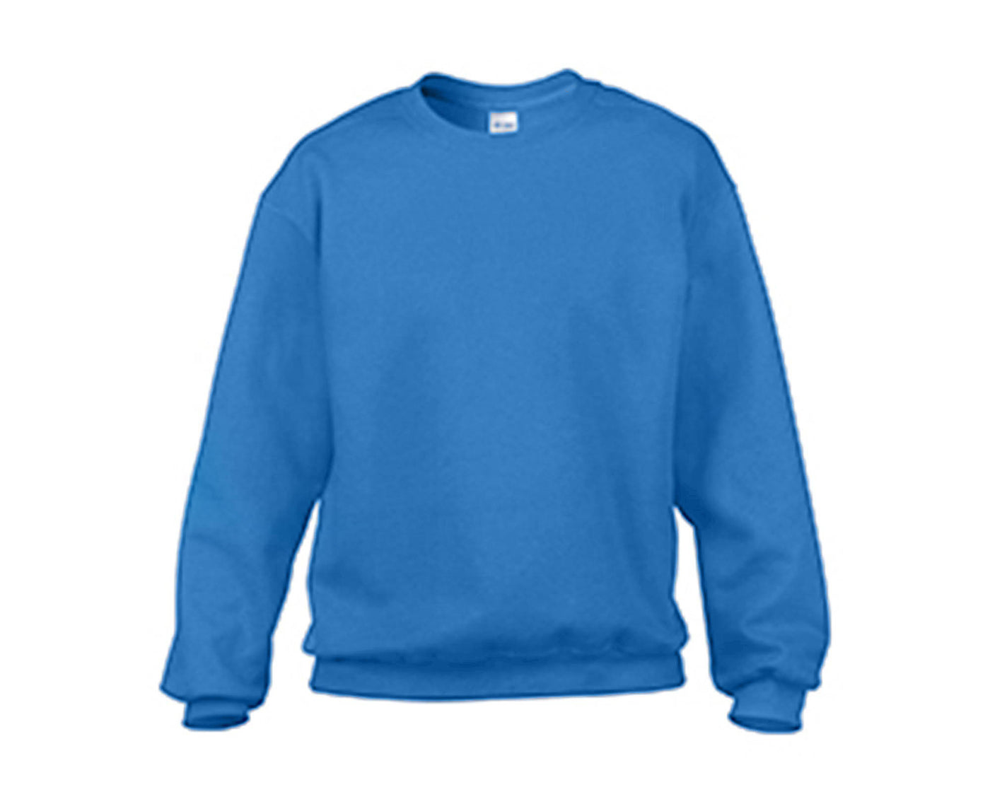 delta blue starter crew neck sweatshirt