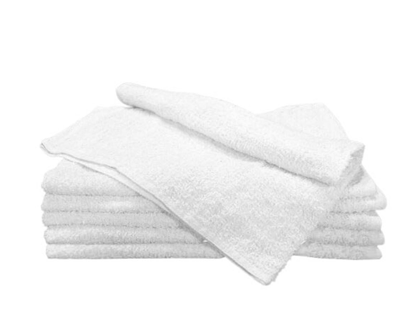 White hand towel, Simple class hand towel